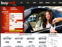 Tablet Screenshot of buysellautomart.com